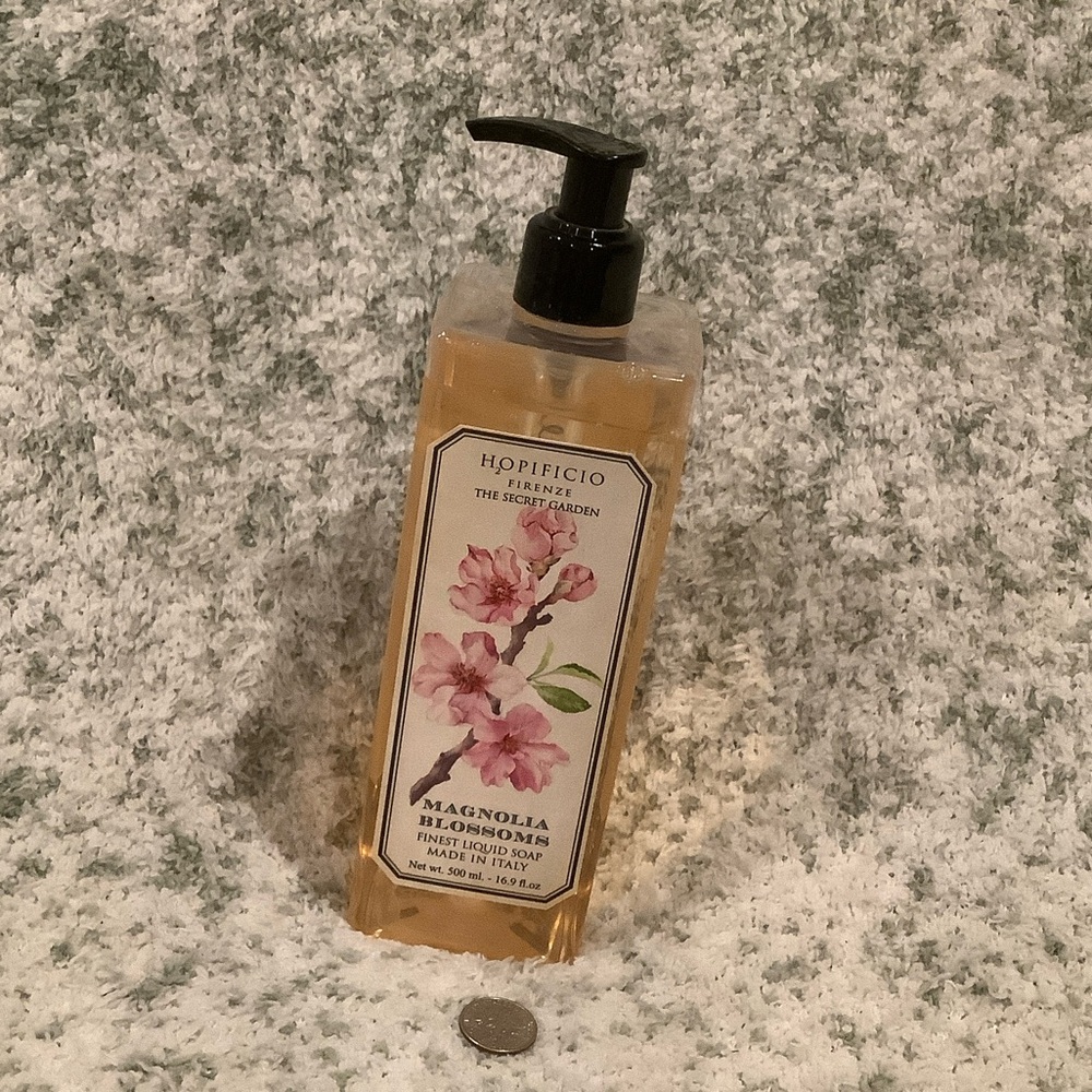 Hopificio Firenze The Secret Garden Scented Magnolia Blossoms Hand Soap NWT - Picture 16 of 16